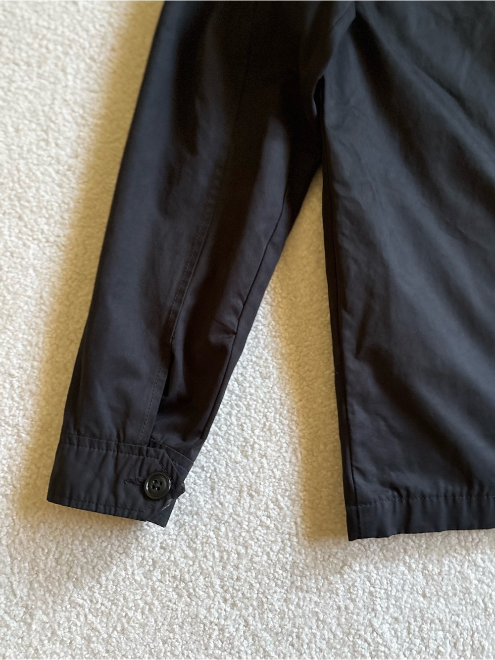 Men’s Abercrombie & Fitch Coat Size Small Black - Picture 8 of 14
